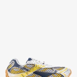 Orbit mesh and leather sneakers