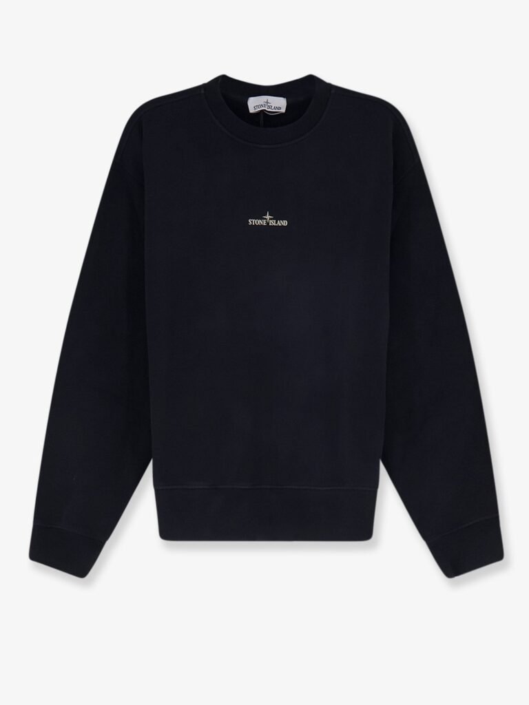 Organic cotton sweatshirt with Logo print