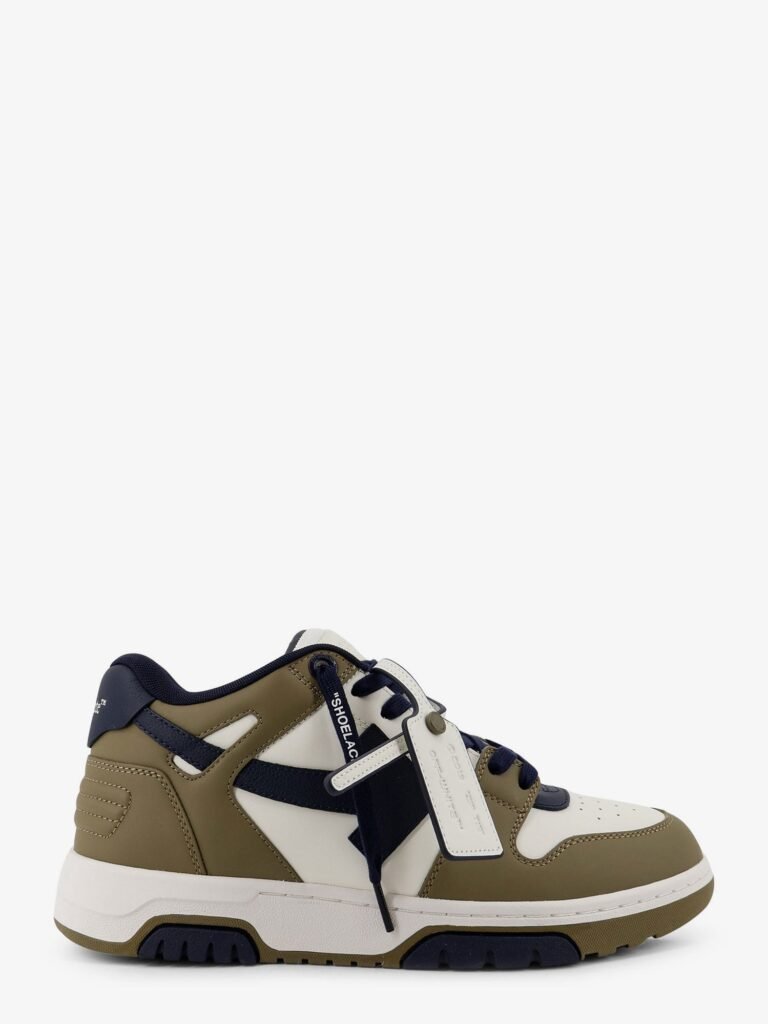 Out of Office leather sneakers with iconic side logo