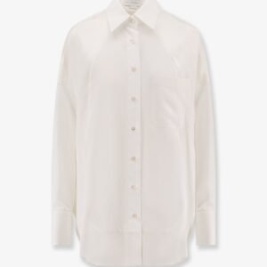 Oversize satin shirt