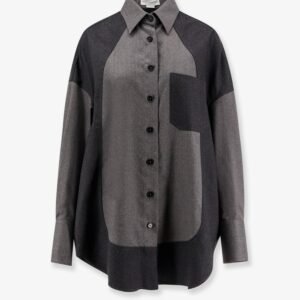 Oversize wool shirt