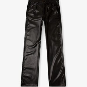 P-Lain faux-leather trousers