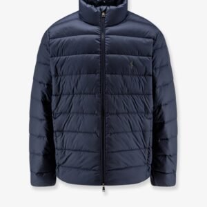 Packable recycled material down jacket