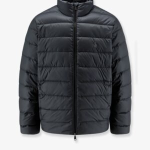 Packable recycled material down jacket