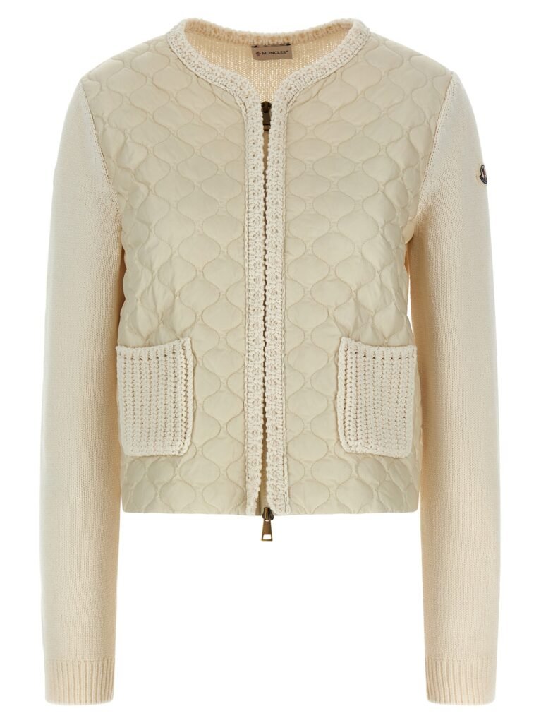 Padded cardigan