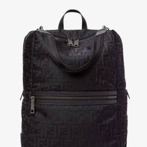 Padded FF nylon Fendi Lui backpack
