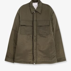Padded Overshirt nylon jacket