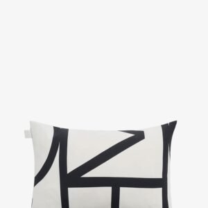 Padded pillow with Monogram print