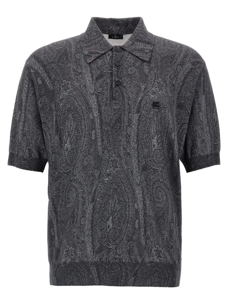'Paisley' polo shirt