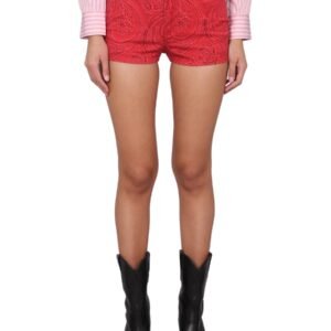 PAISLEY PRINT SHORTS