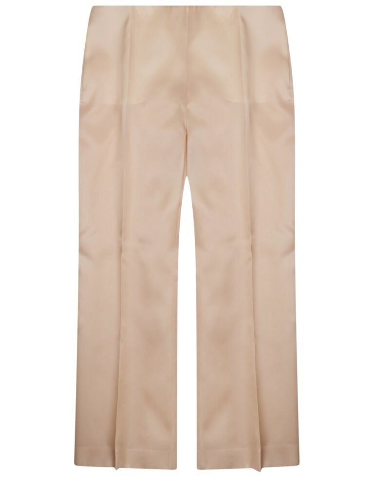 PANTALONE DRITTO IN SETA