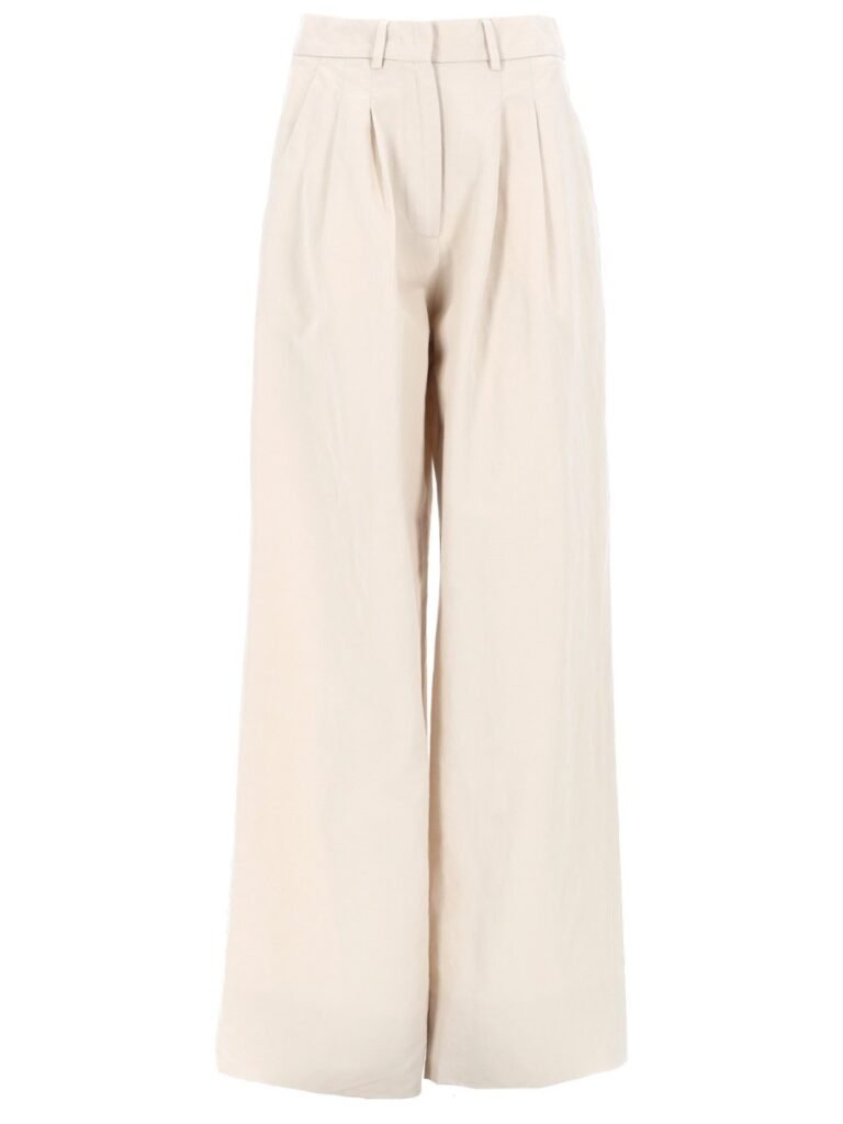PANTALONE "FRANKIE" IN LINO E COTONE