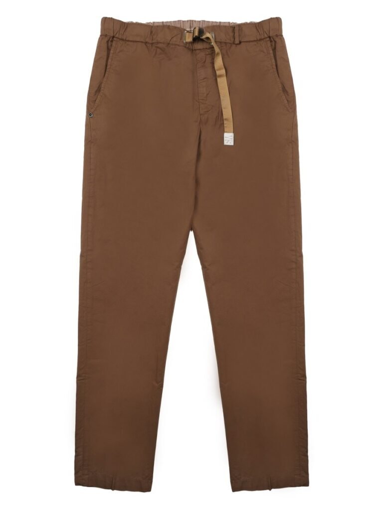 PANTALONE IN COTONE CON CINTURA