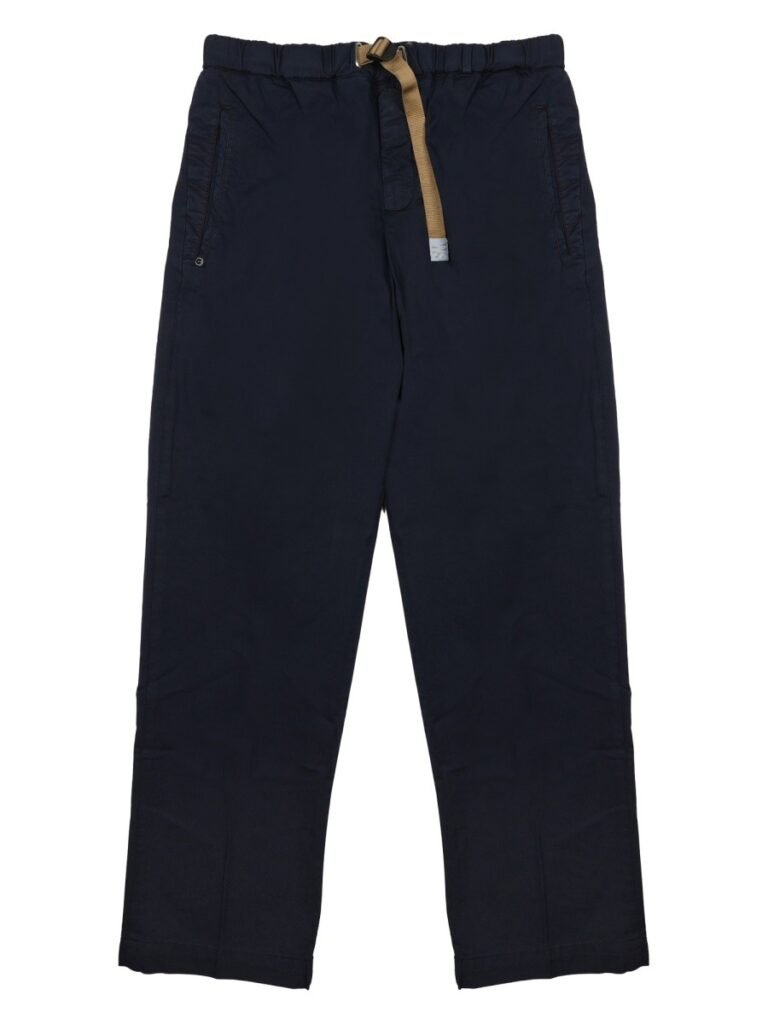 PANTALONE IN COTONE CON CINTURA