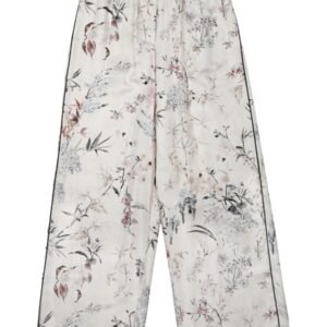 PANTALONE IN SETA STAMPATA