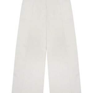 PANTALONE IN TWILL DI VISCOSA