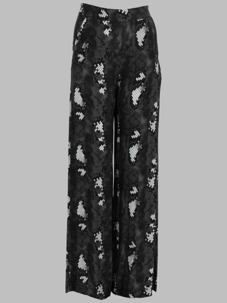 PANTALONE IN VISCOSA CON STAMPA