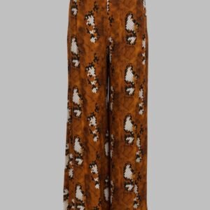 PANTALONE IN VISCOSA CON STAMPA