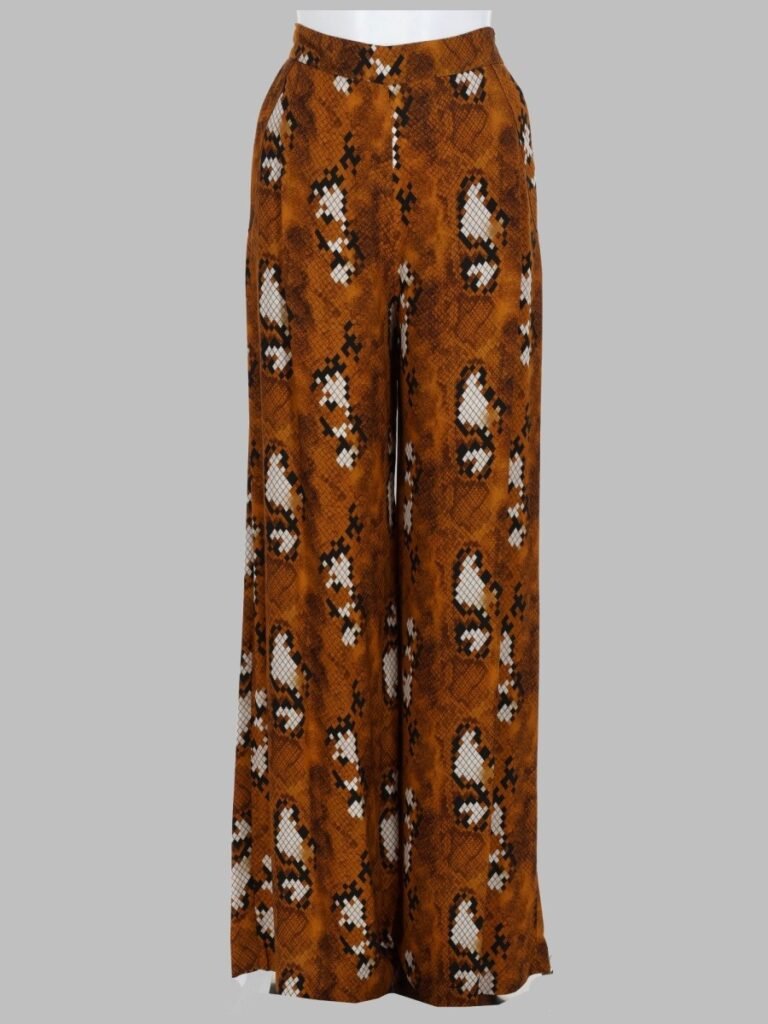 PANTALONE IN VISCOSA CON STAMPA