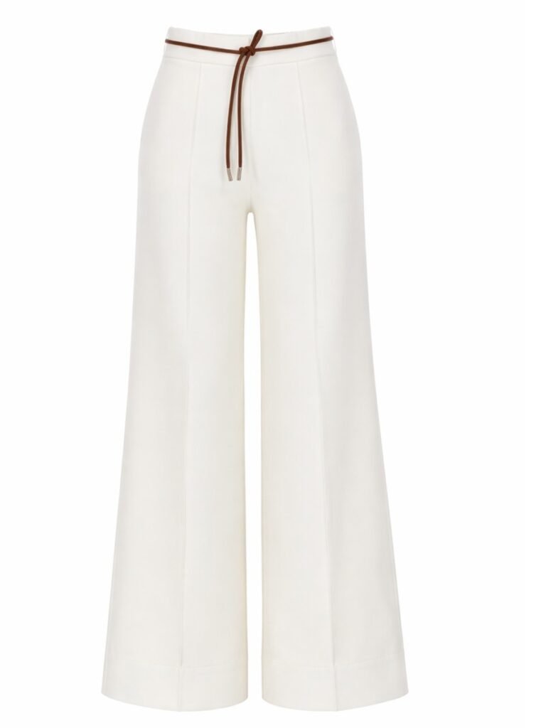 PANTALONE SARTORIALE CON ELASTICO IN VITA