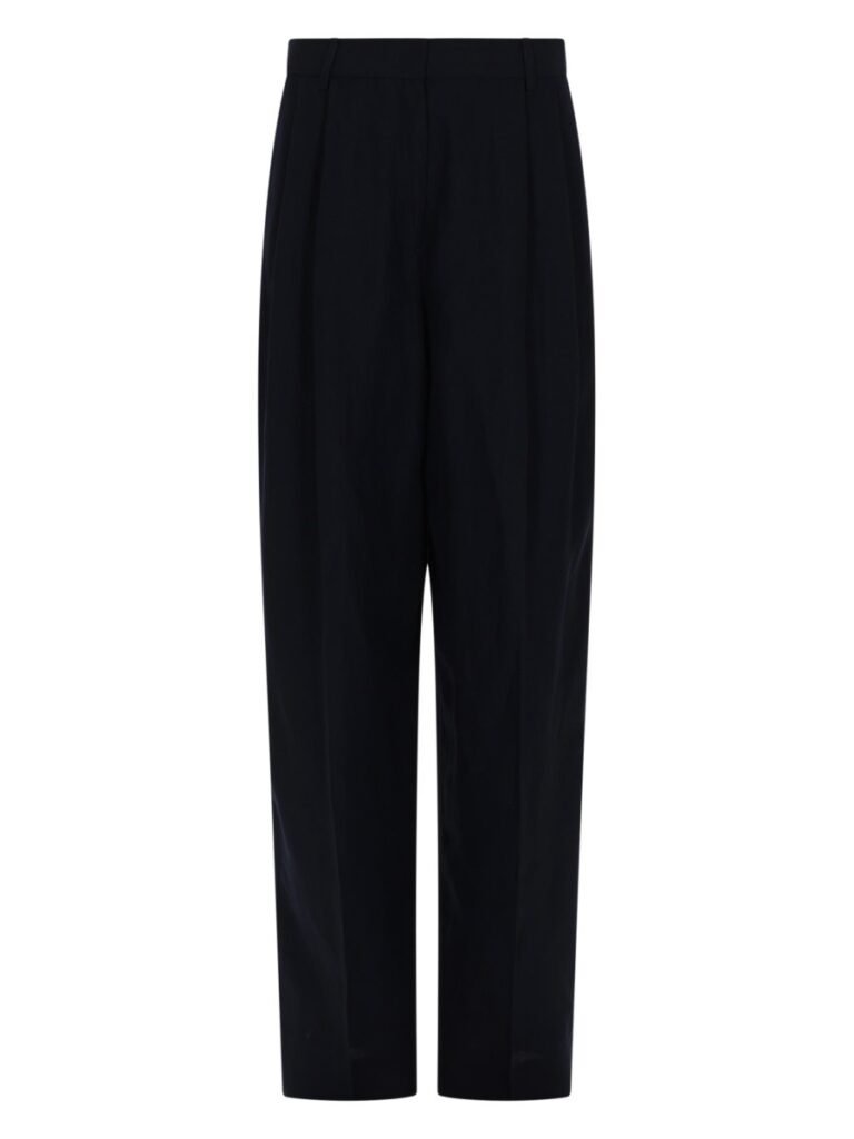 PANTALONE SARTORIALE IN MISTO LINO