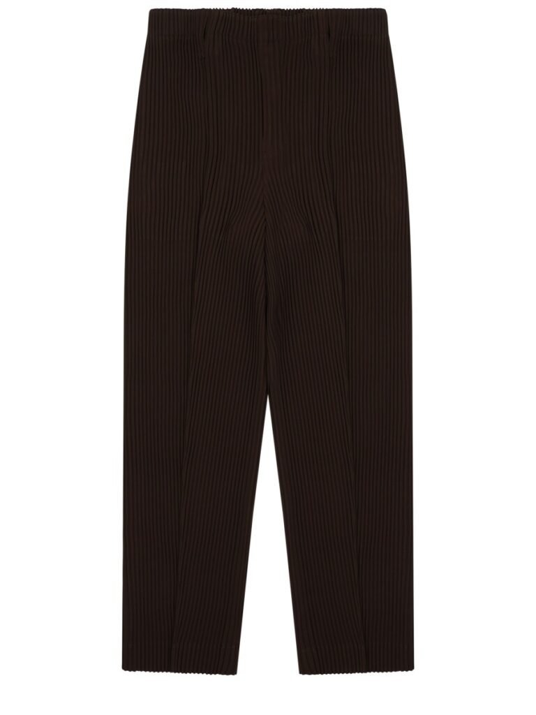 PANTALONE TUXEDO PLISSETTATO