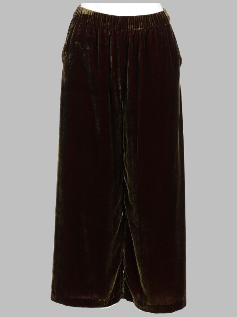 PANTALONE IN VISCOSA MISTO SETA