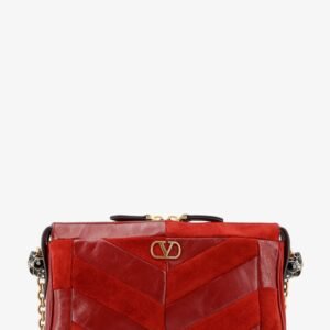 Panthea suede and leather crossbody bag