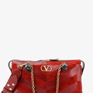 Panthea suede and leather crossbody bag