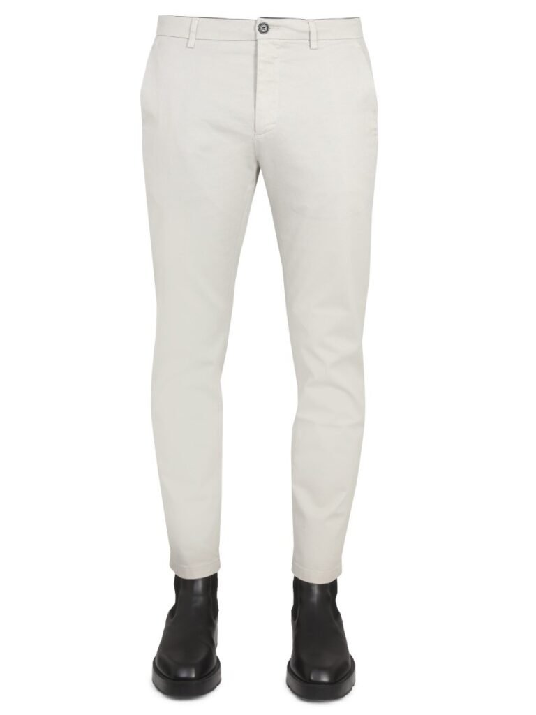 PANTS WITH LOGO PATCH