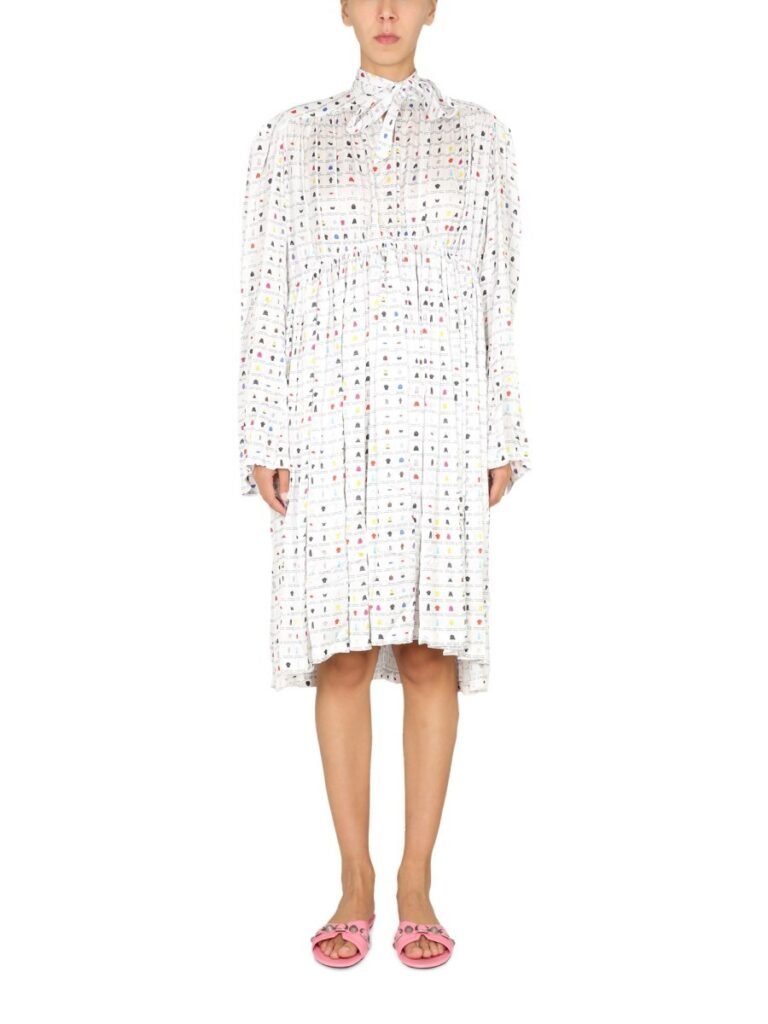 "PAPER CRUSH FLORAL" DRESS