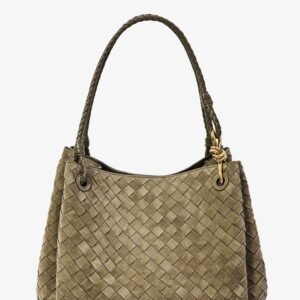 Parachute Large suede shoulder bag