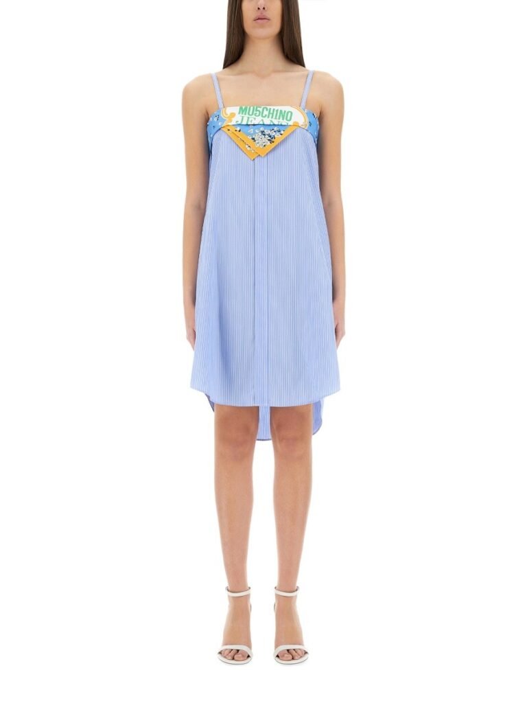 PATCHWORK COTTON DRESS
