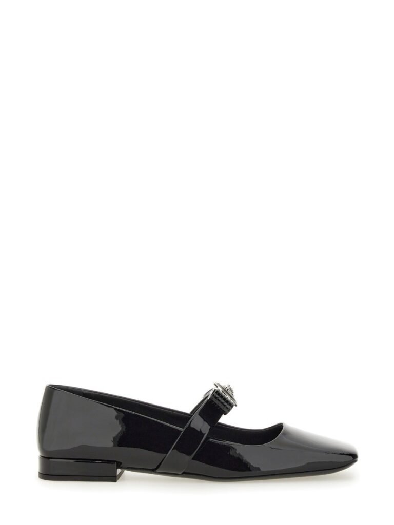 PATENT LEATHER BALLERINA "GIANNI RIBBON"