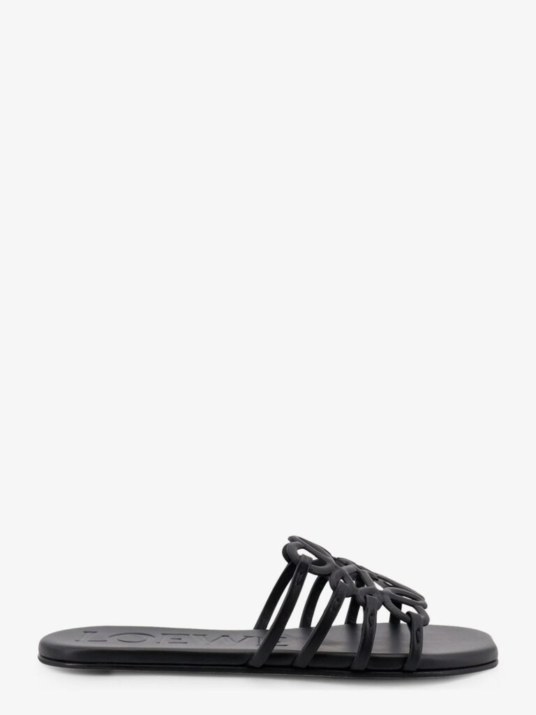 Paula's Ibiza-Aangram Petal leather sandals