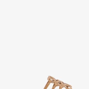 Paula's Ibiza Anagram Petal Leather Sandals