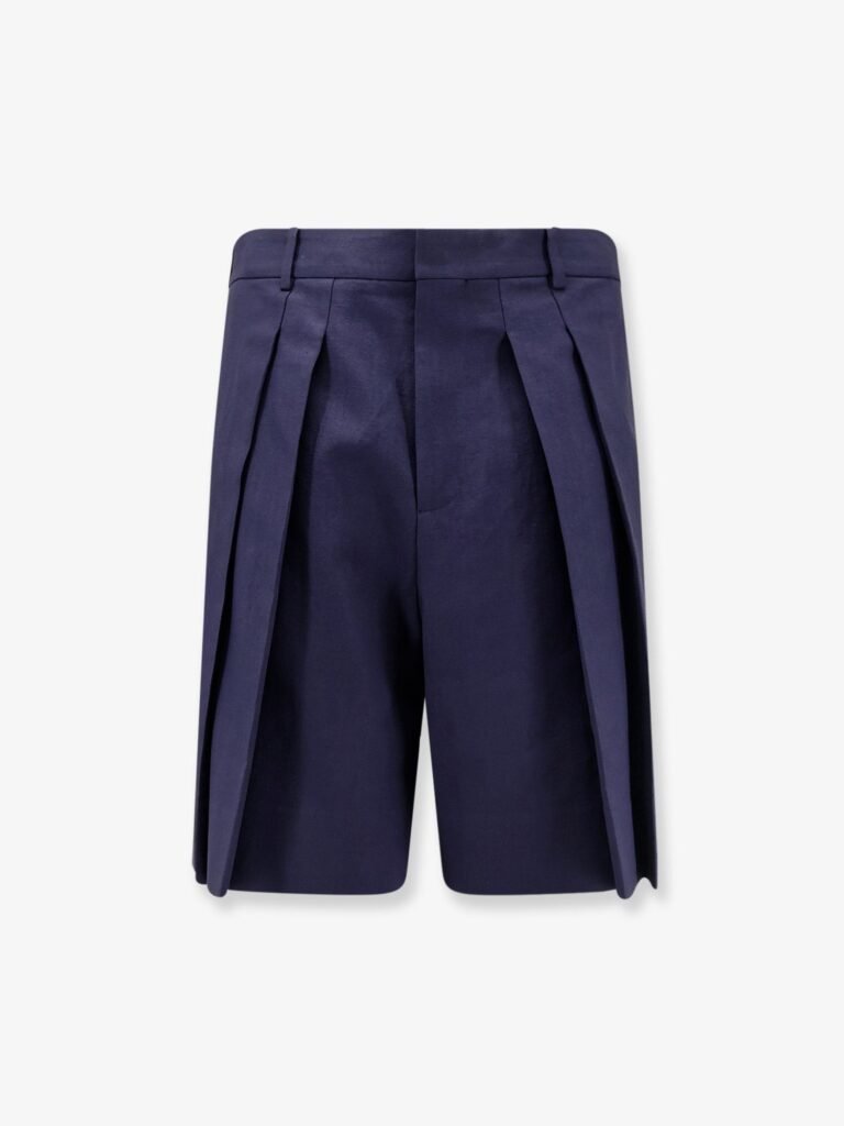 Paula's Ibiza linen and cotton bermuda shorts
