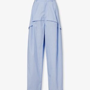 Paula's Ibiza -triped cotton pajamas trousers