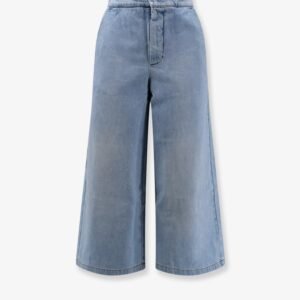 Paulas Ibiza - Cotton trousers with embroidered logo on the back