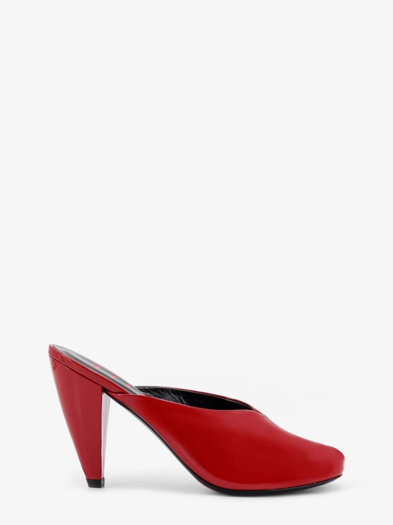 Paw Mule patent leather sandals