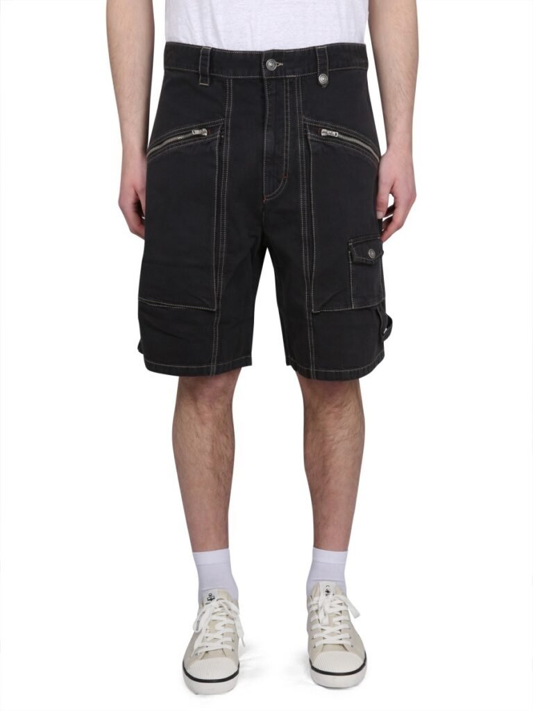 PEIO DENIM BERMUDA SHORTS