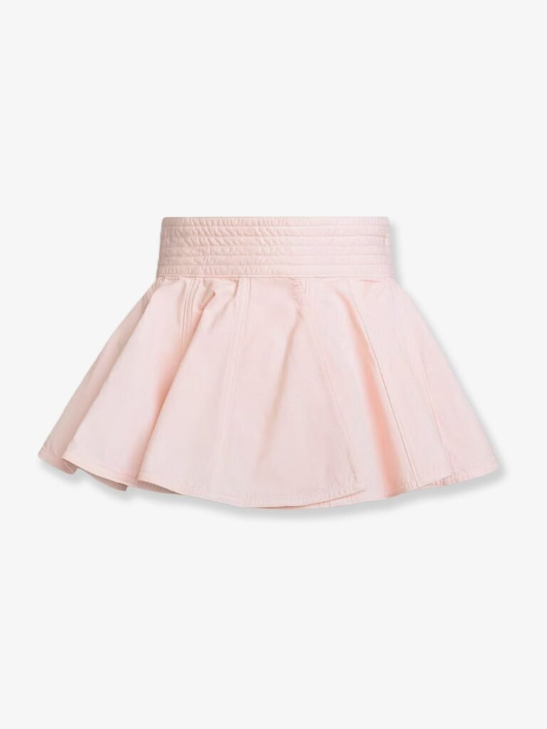 Peplum cotton belt