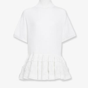 Peplum virgin wool sweater