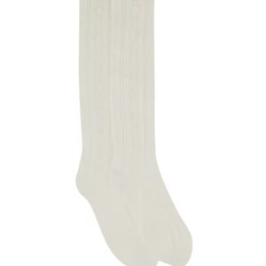 PERFORATED COTTON SOCKS WITH VLOGO