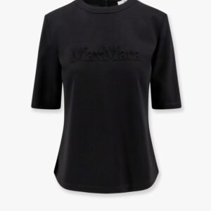 Peter wool t-shirt with embossed frontal logo