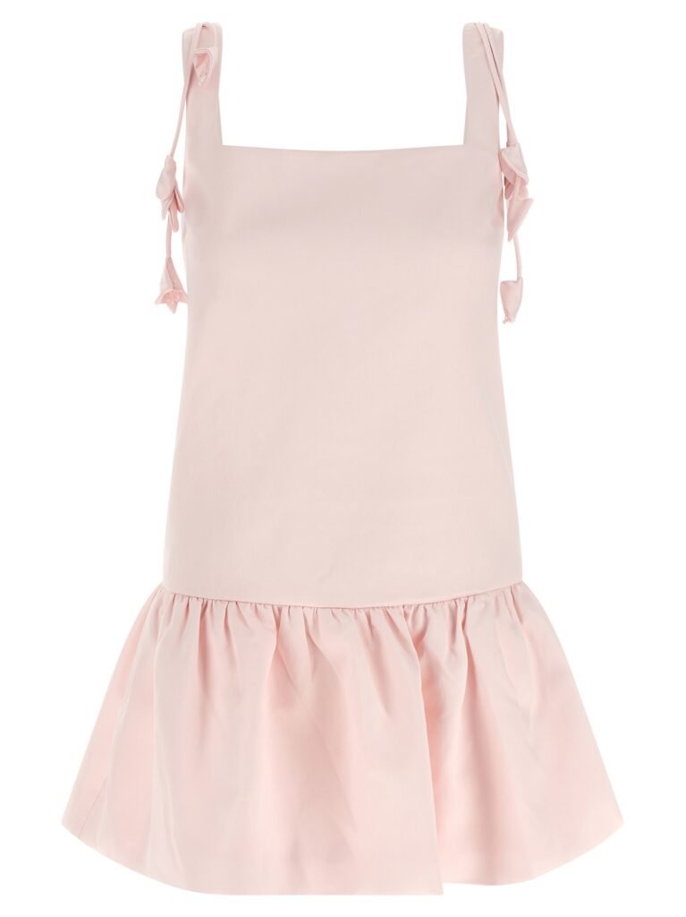 'Pink Flower Taffetà' dress