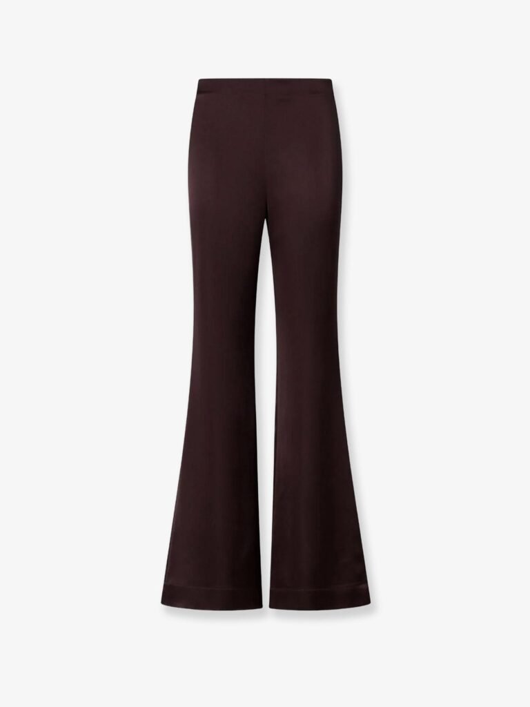 Pinolo satin trousers