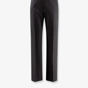 Pinstripe wool trousers