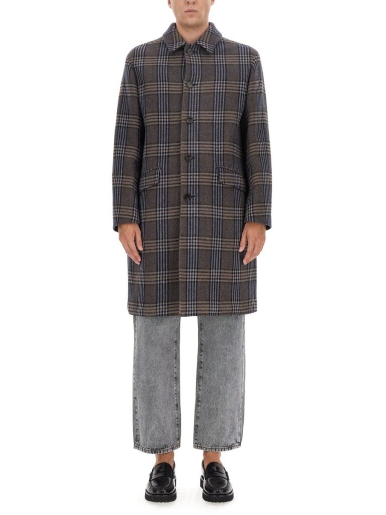 PLAID COAT