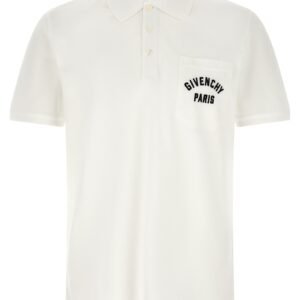 Pocket embroidery polo shirt